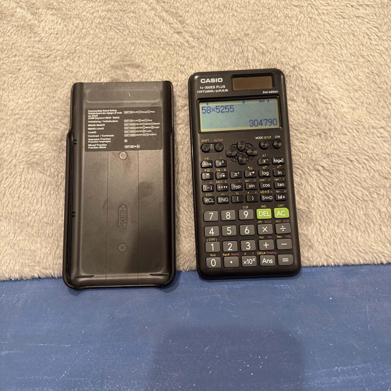 Casio Graphing Calculator Black works