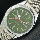 REFURBISHED SEIKO 5 AUTOMATIC 6309A VINTAGE JAPAN MENS GREEN WATCH a442786-1