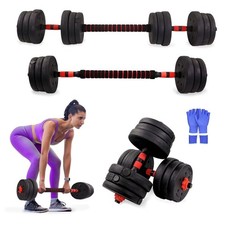 fitness, Haltères réglables, 2 en 1, Extenfit, De à 20 kg, Comprend des et un...