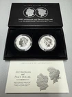 2023 S Morgan And Peace Reverse Proof Silver Dollar Two Coin Set OGP/COA