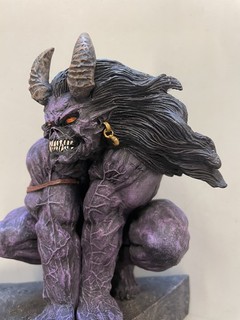 Dalkiel Statue painted EXTREMELY RARE Verotik Satanika Glenn Danzig Simon Bisley