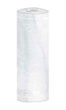SSWBasics Small Clear Plastic Garment Bags 21"W x 3"D x 36"H - Roll of 486, Dry