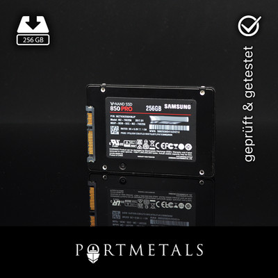 Samsung 850 PRO 256GB SSD 2,5'' SATA III | geprüft & getestet