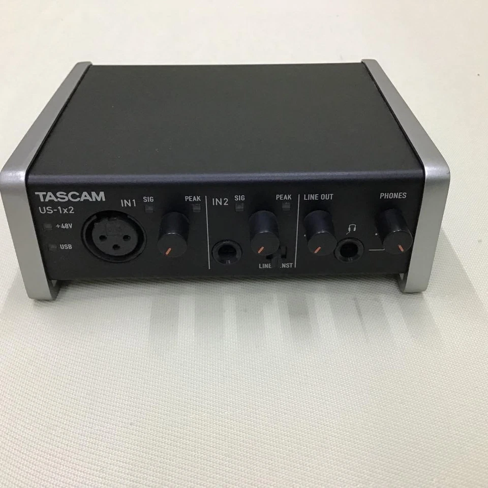 TASCAM US‑2x2 USB Audio/MIDI Interface 24‑bit/96 kHz – Junk & For Parts - Image 4 of 4