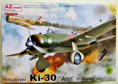 Mitsubishi Ki-30 Ann 'In Asian sky', 1:72 -AZmodel (TRACKED SHIPPING)
