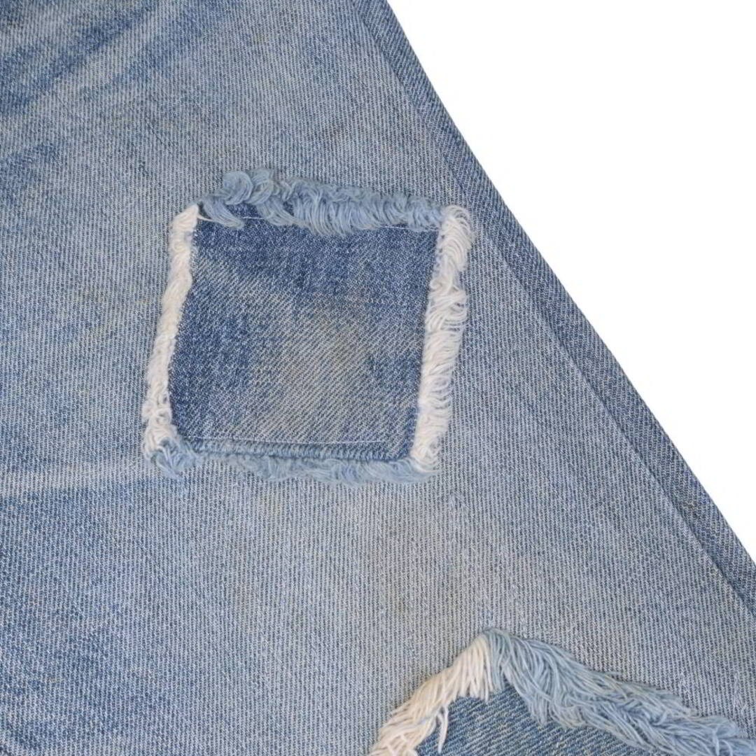 HELMUT LANG Patchwork Cutoff Denim Pants Used CYH… - image 6