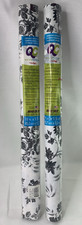 Contact Quick Cover Toile Black 18" x 1.5 Yards Made in USA Washable 2 Rolls