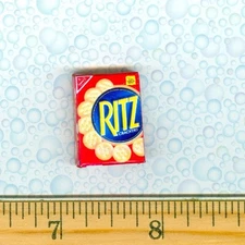 Dollhouse Miniature Size Snack Cracker BOX # R