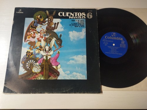 Cuentos Infantiles Vol 6 Musicos de Bremen Riquet 1976 - LP Vinilo 12" VG/VG - Bild 6 von 9