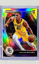 2021-22 Panini Prizm Draft Picks Silver Prizms #13 Davion Mitchell RC Rookie
