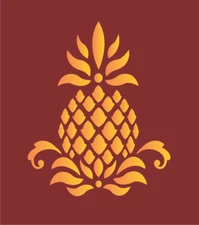Prim Pineapple Stencil Colonial Folk Art Historic Family Welcome Home DIY Signs 