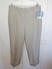 PERRY ELLIS PORTFOLIO COOL MAX MEN'S PLEATED/CUFFED DRESS PANTS-NWT- 75-38X29