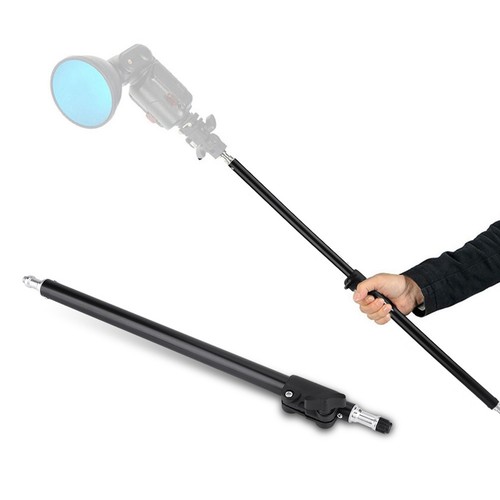 Photography Studio 45-74cm Adjustable Extension Rod Stick Pole For Light Mic BUU - Foto 5 di 10