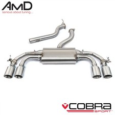 Sistema de escape Cobra VW Tiguan R GPF con válvula trasera sin resonancia VW166