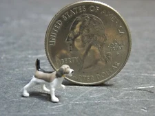 Dollhouse Miniature Pointer Dog Animal 1:48 Quarter Inc Scale B165 DollysGallery