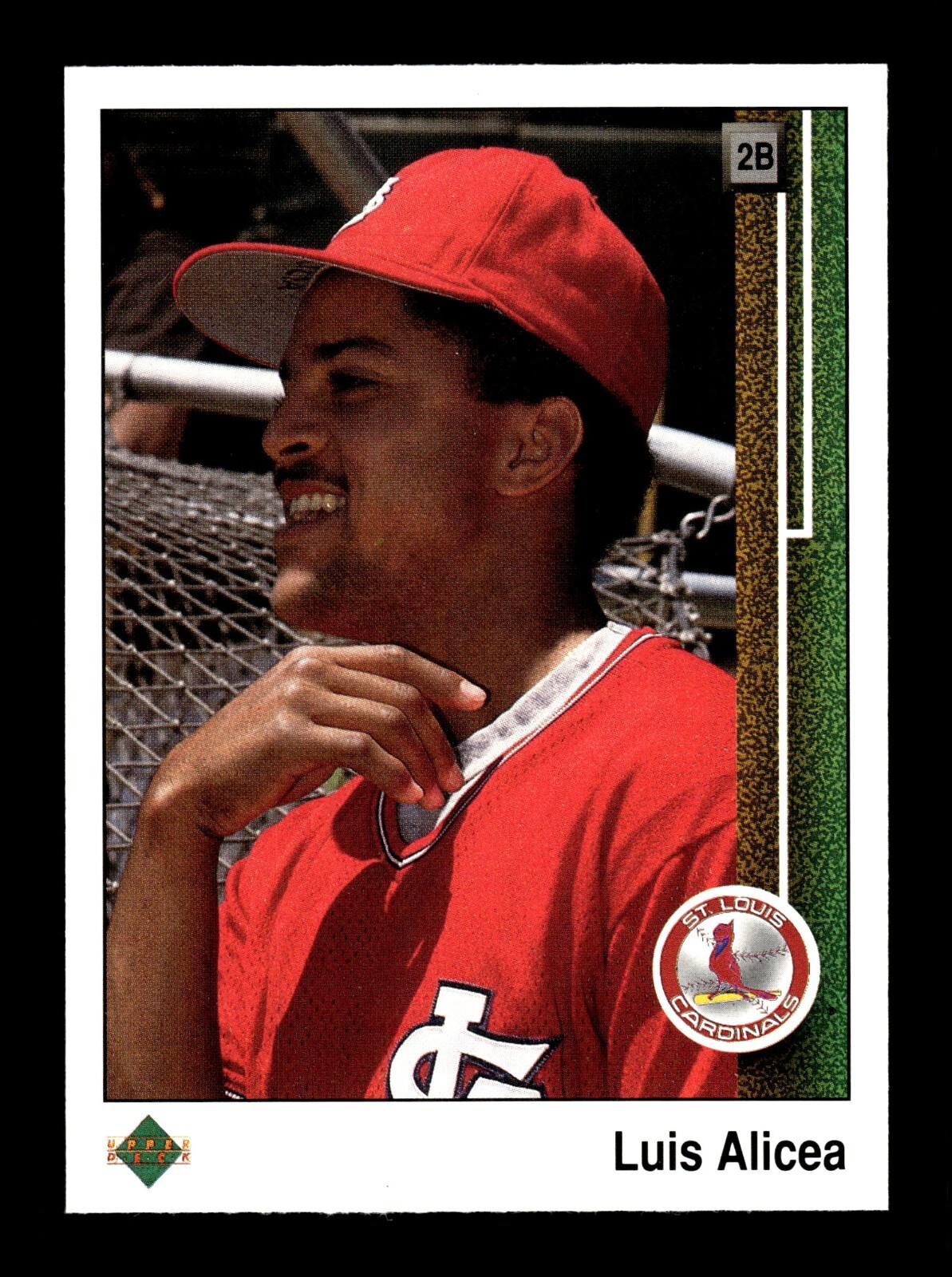 LUIS ALICEA ⚾ 1989 Upper Deck Baseball #281 St. Louis Cardinals