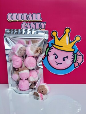Freeze Dried  NEAPOLITAN SALT WATER TAFFY - MADE TO ORDER - *Oddball Candy Co*
