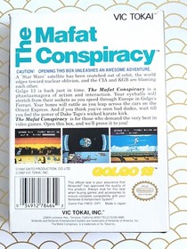 The Mafat Conspiracy (Nintendo Entertainment System, NES) CIB. Authentic, Tested