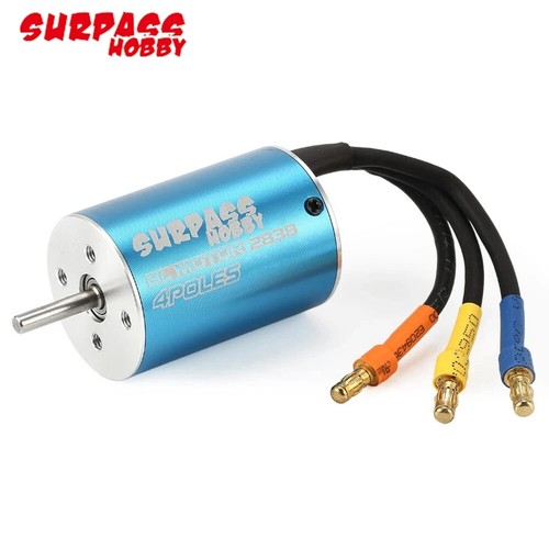 Surpass Hobby 2838 3200-6200KV Brushless Motor 35A ESC for 1/14 1/16 RC Car - Picture 2 of 40