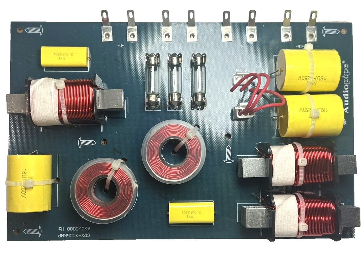 3 way Passive Crossover 625 Hz / 500 Hz - 1000 watts - 4 / 8 ohms