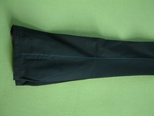 Transportpolizei / Trapo Uniformhose Gr. M 48-1  Kornblumenblau  hellblaue Biese