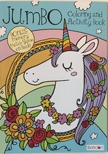 Unicorn Jumbo Coloring Activity Book