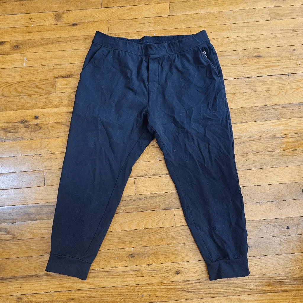 Public Rec Jogger Pants Mens 38x28 Black Stretch Performance