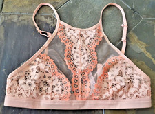 XS Victoria's Secret Body by Victoria High Neck Wireless Bralette with J Hook