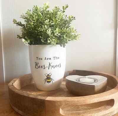 Something Different You Are the Bees Knie Keramik Pflanztopf Übertopf 13 cm