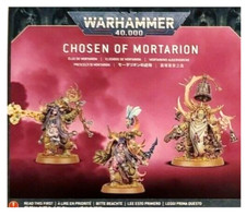 Chosen of Mortarion 40K Death Guard Plague Marine Champion Nurgle Chaos Space