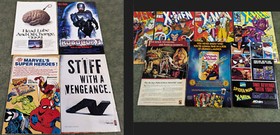Marvel X-Men Lot Bundle Set Comics #1 1990s SNES NES Nintendo GameBoy Mega Man X