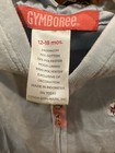 Adorable Velour Hoodie w/Dog & Bone Zipper Pull By Gymboree Baby Blue 12-18 Mos. — photo 6