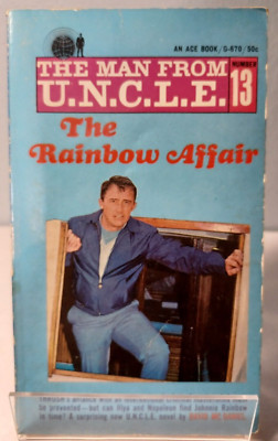 The Man From U.N.C.L.E. #13 The Rainbow Affair Vintage 60's Ace Paperback