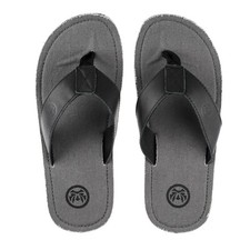 New Mens Leather Summer Sandals Walking Toe Post Flip Flops Sandals Beach Shoes 
