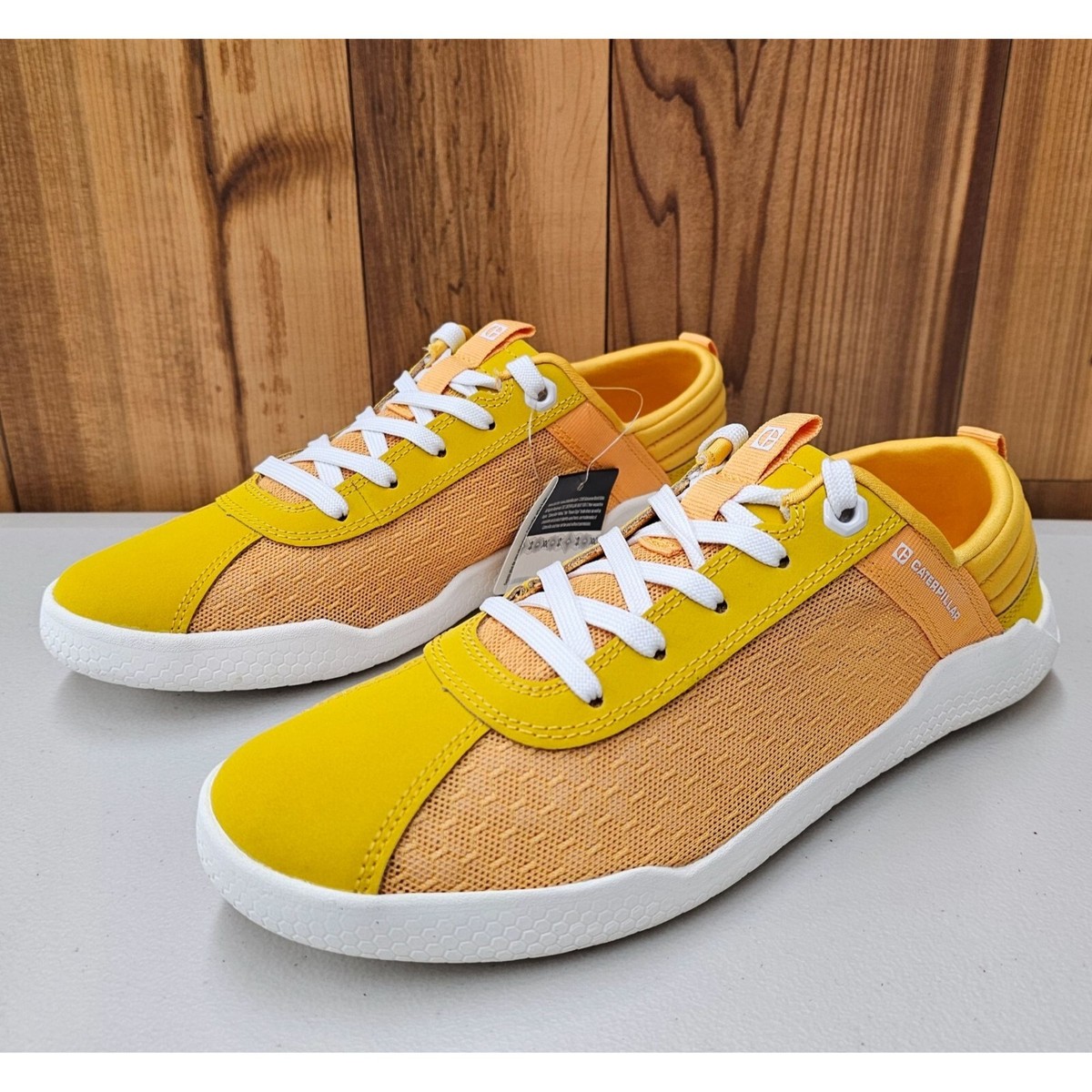 Zapatillas Caterpillar Cat Code Hex Vent Mujer Amarillo Para