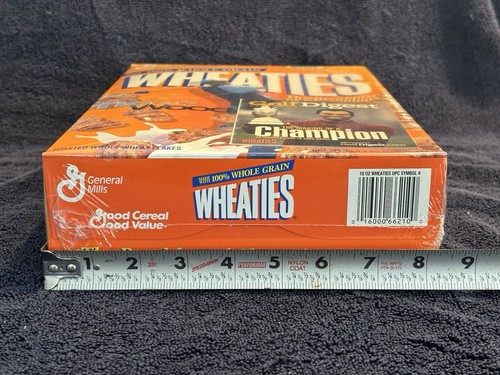 Vintage Sealed Tiger Woods Wheaties Cereal Box New Golf Digest 2001 Champions - Picture 7 of 8
