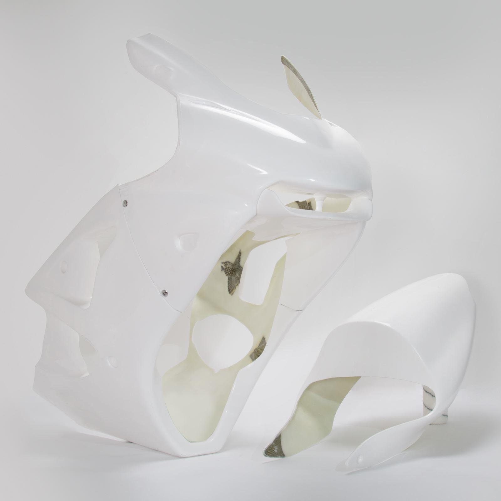 MPW Fibreglass Race Full Fairing for Kawasaki ZX-6R Ninja 02-02