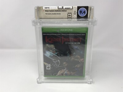 Killer Instinct: Definitive Edition Microsoft Xbox One - NEW Sealed WATA 9.4 A+