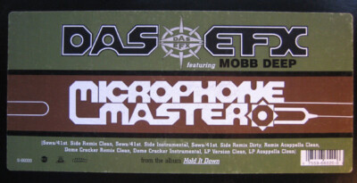 Das EFX Featuring Mobb Deep - Microphone Master (12'') (Very Good (VG)) - 3171630