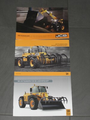 JCB AGRI Telehandler for Agriculture Brochures from 2008, 2014 (1162)