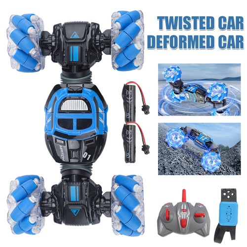 Kids Stunt Car 360° Hand Gesture Sensing RC 4WD Remote Control Off Road Toy Gift - Picture 13 of 13