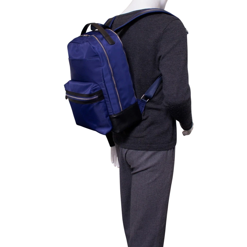 Mochila para portátil McKlein USA Parker 15" nailon doble compartimento negra 18555 Foto 3 de 4
