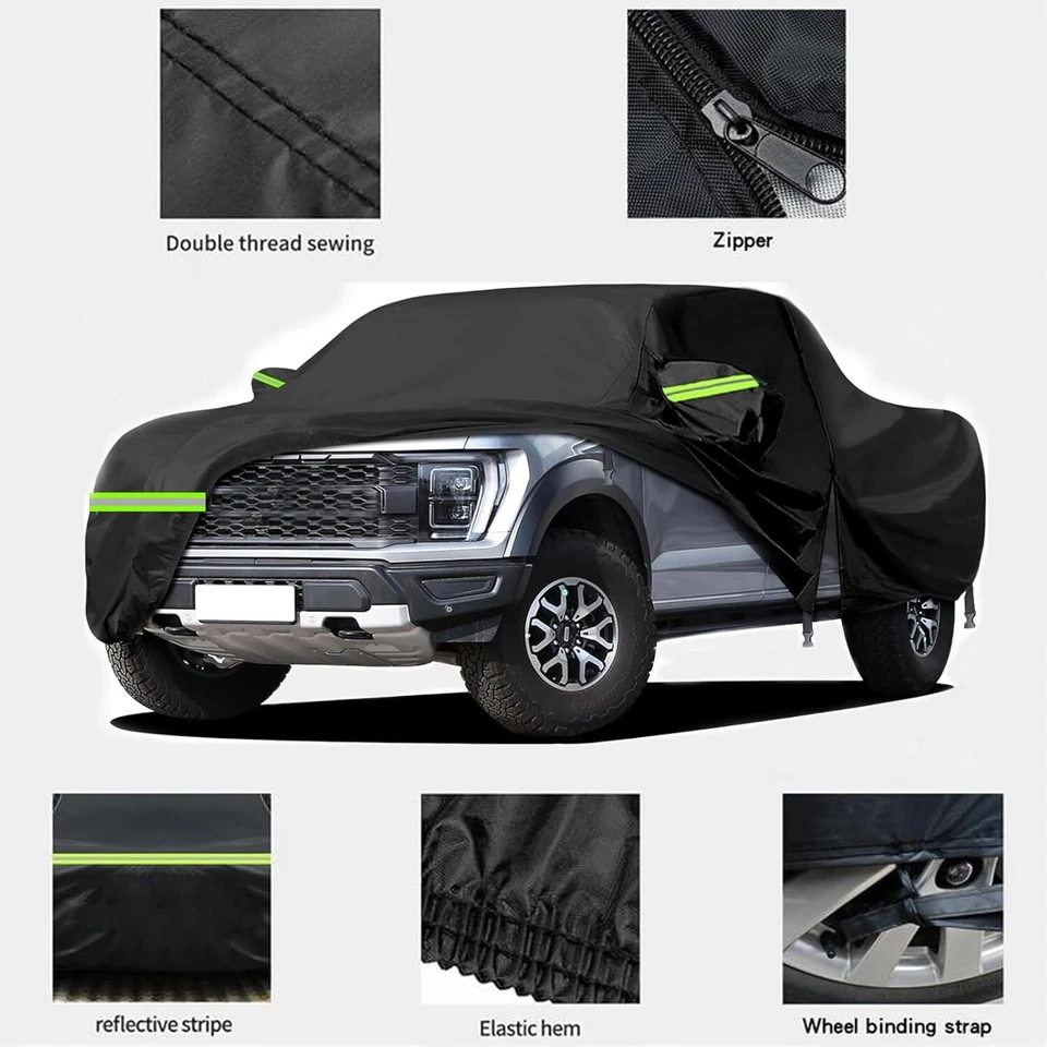 Чехол для улицы пикапа Ford Chevrolet GMC L XL УФ защита от дождя пыли - Изображение 3 из 4