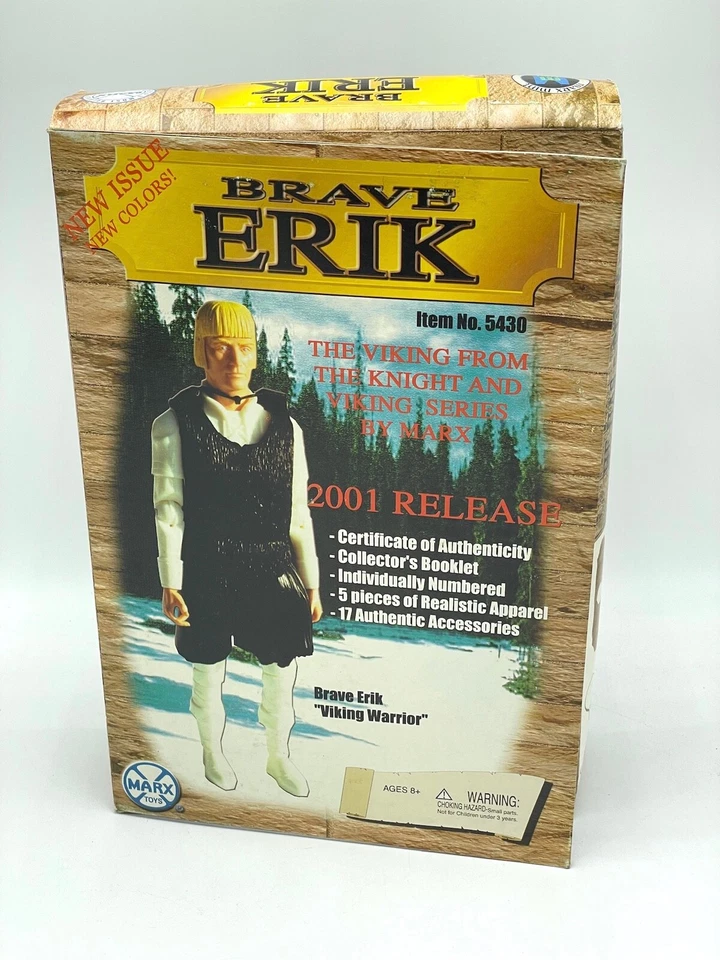 MARX Brave Erik Viking Warrior 2001 Lanzamiento Knight Viking Series #5430 Completo  Foto 2 de 4