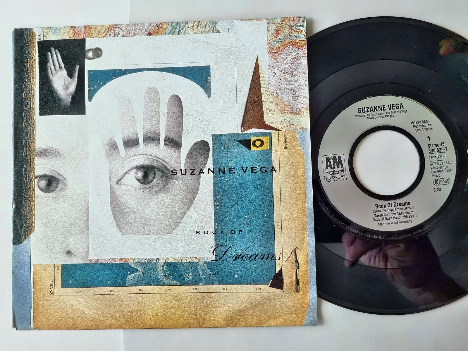 Suzanne Vega - Book of dreams 7'' Vinyl Germany