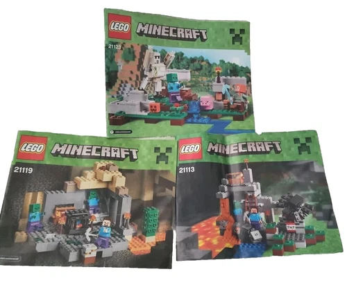 The First Night Minecraft LEGO (R) Complete Sets & Packs