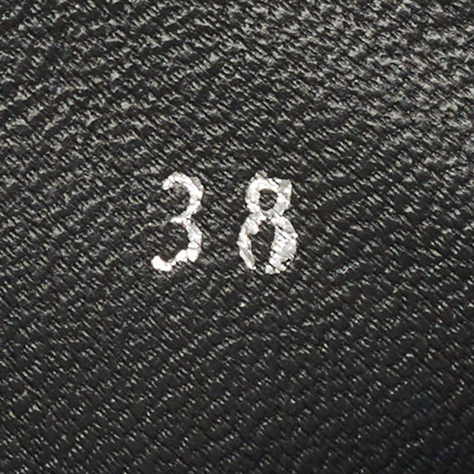 Stuart Weitzman Size 38 GreyBlack Python Embossed… - image 8