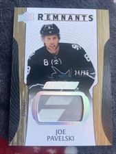 2024-25 Upper Deck Engrained Icons Remnants Joe Pavelski  /025