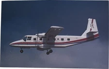 Postcard, Princeton Airways, GAF Nomad, N60PA