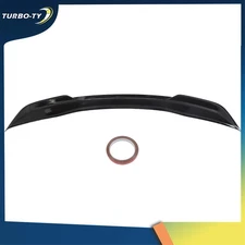 For Honda Civic 11th 4Dr 2021 2022 Gloss Black Rear Trunk Spoiler Splitter Wing